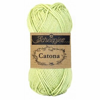 Haakgaren 392 LIME JUICE Scheepjes Catona 10 gram