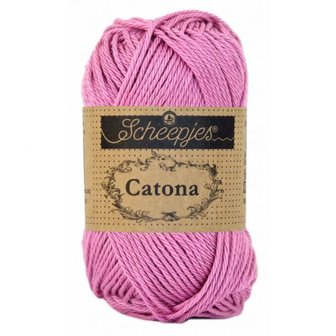 Haakgaren 398 COLONIAL ROSE Scheepjes Catona 10 gram