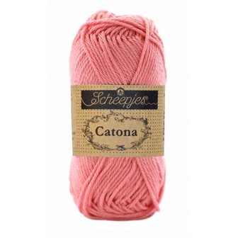 Haakgaren 409 SOFT ROSE Scheepjes Catona 10 gram