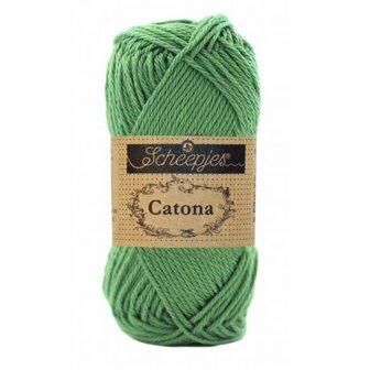 Haakgaren 412 FOREST GREEN Scheepjes Catona 10 gram