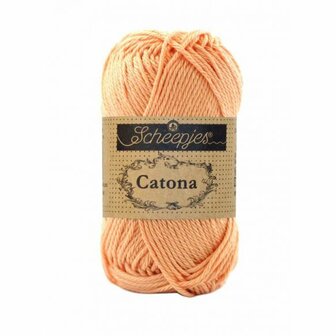 Haakgaren 414 VINTAGE PEACH Scheepjes Catona 10 gram