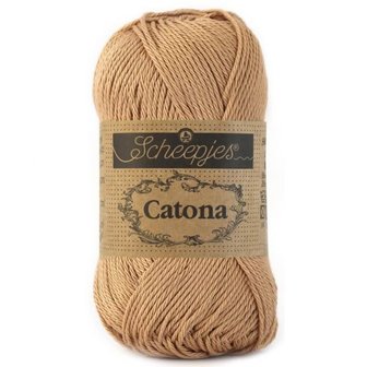 Haakgaren 502 CAMEL Scheepjes Catona 10 gram