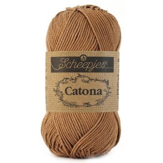 Haakgaren 503 HAZELNUT Scheepjes Catona 10 gram