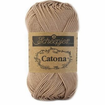 Haakgaren 506 CARAMEL Scheepjes Catona 10 gram