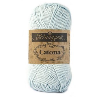 Haakgaren 509 BABY BLUE Scheepjes Catona 10 gram