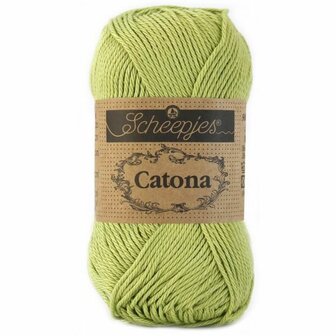 Haakgaren 512 LIME Scheepjes Catona 10 gram