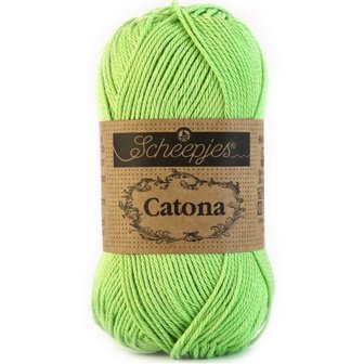 Haakgaren 513 APPLE GRANNY Scheepjes Catona 10 gram