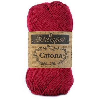 Haakgaren 517 RUBY Scheepjes Catona 10 gram