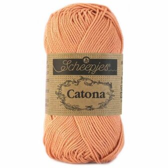 Haakgaren 524 APRICOT Scheepjes Catona 10 gram