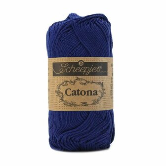 Haakgaren 527 MIDNIGHT Scheepjes Catona 10 gram