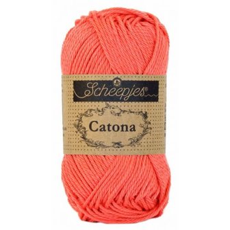 Haakgaren 252 WATERMELON Scheepjes Catona 25 gram