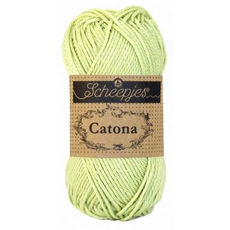 Haakgaren 392 LIME JUICE Scheepjes Catona 25 gram