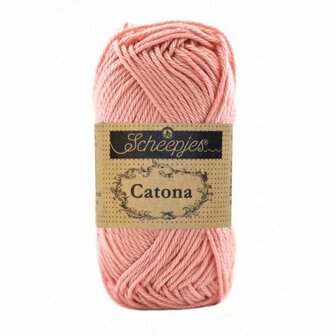 Haakgaren 408 OLD ROSE Scheepjes Catona 25 gram