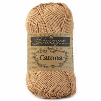 Haakgaren 502 CAMEL Scheepjes Catona 25 gram