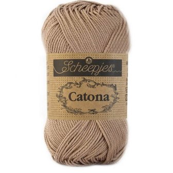 Haakgaren 506 CARAMEL Scheepjes Catona 25 gram