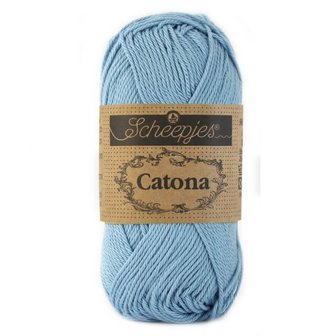 Haakgaren 510 SKY BLUE Scheepjes Catona 25 gram