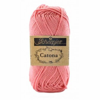 Haakgaren 409 SOFT ROSE Scheepjes Catona 50 gram