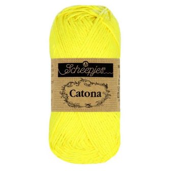 601 NEON YELLOW SCHEEPJES CATONA 50G 