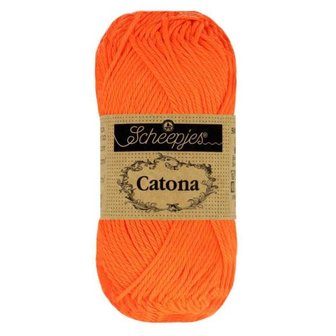 603 NEON ORANGE SCHEEPJES CATONA 50G 