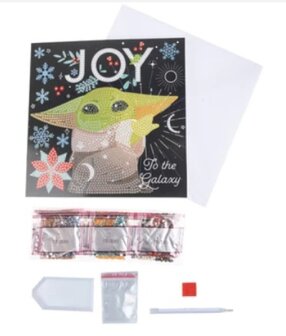 Crystal Card&nbsp;kit &reg;&nbsp;&nbsp;Star Wars Joy to the Galaxy (18x18cm/partial).