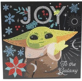 Crystal Card&nbsp;kit &reg;&nbsp;&nbsp;Star Wars Joy to the Galaxy (18x18cm/partial).