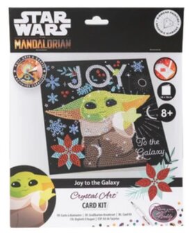 Crystal Card&nbsp;kit &reg;&nbsp;&nbsp;Star Wars Joy to the Galaxy (18x18cm/partial).