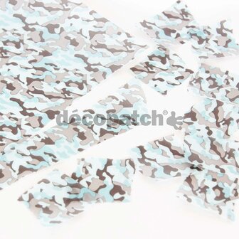 Decopatch papier legerprint pastel 