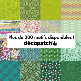 Decopatch papier moza&iuml;k diverse kleuren