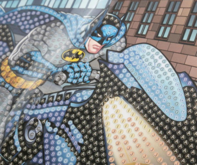 Crystal Art Card: Warner Brothers: Batman (18x18 cm)