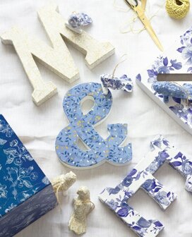 Decopatch papier Mix &amp; Patch Shades of Blue