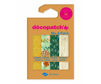 Decopatch papier Mix &amp; Patch Naturel