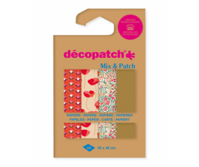 Decopatch papier Mix &amp; Patch Love is in the meadow