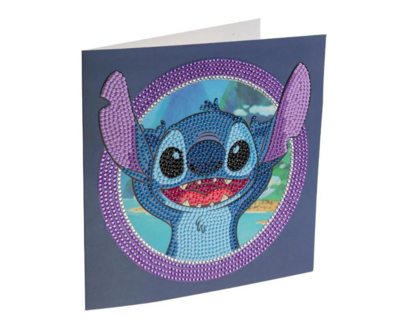 Crystal Art&reg; Card Kit Disney: Stitch (18x18cm)