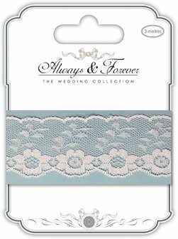  Always &amp; Forever Lace Ribbon - Flower Chain