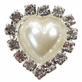 Always &amp; Forever Pearl Heart Charms