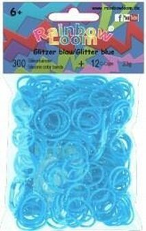 Rainbow Loom Glitter Blue