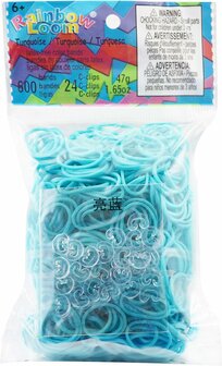 Rainbow Loom Turquoise opaque