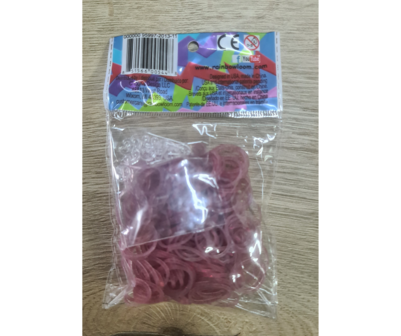 Rainbow Loom Glitter Red 