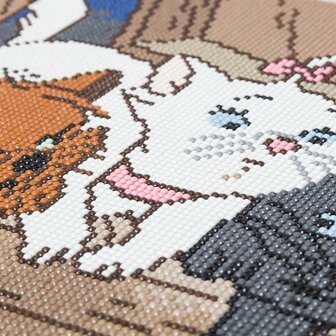 Crystal Art kit Disney The Aristocats (full) 30 x 30 cm