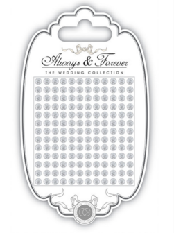 Always &amp; Forever - Adhesive Pearls  4mm