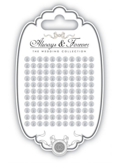 Always &amp; Forever - Adhesive Pearls  5mm