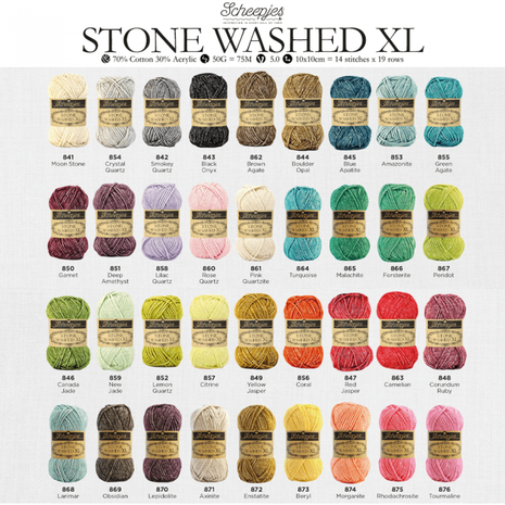 assortiment Scheepjes Stone washed XL