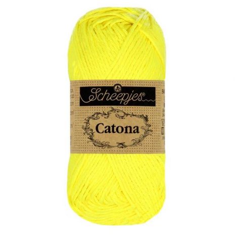 601 NEON YELLOW SCHEEPJES CATONA 50G 