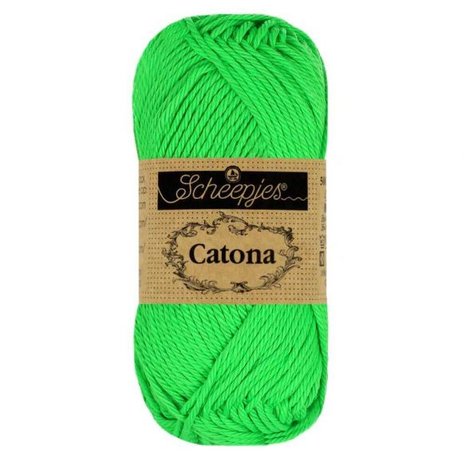 602 NEON GREEN SCHEEPJES CATONA 50G 