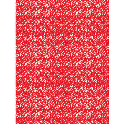 Decopatch papier rood/ wit stipjes