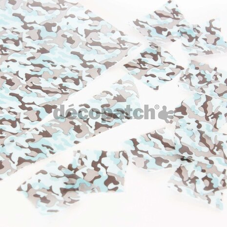 Decopatch papier legerprint pastel 