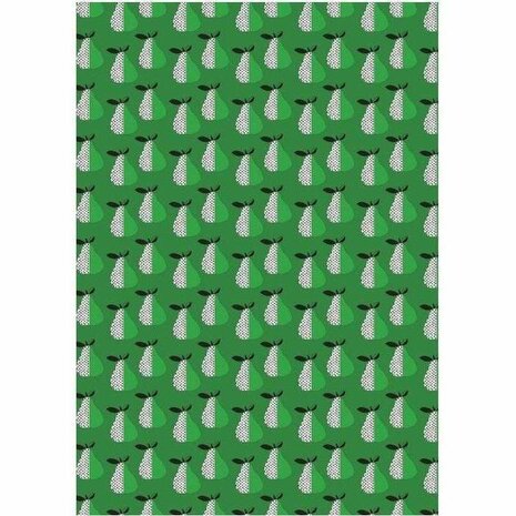 Decopatch papier groen Peer