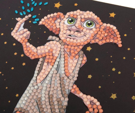 Crystal Art Card: Warner Brothers: Dobby the House Elf (18x18cm)