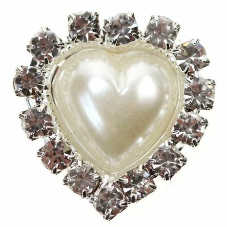 Always & Forever Pearl Heart Charms