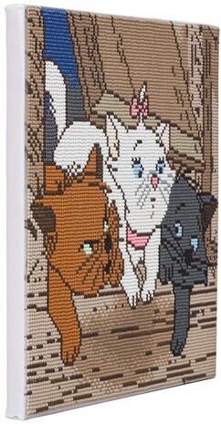 Crystal Art kit Disney The Aristocats (full) 30 x 30 cm